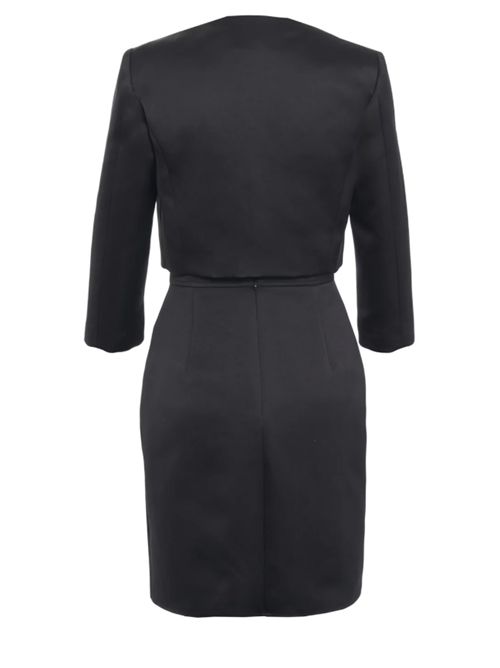 DRESS WITH JACKET ELISABETTA FRANCHI | TB00161E2110 nero